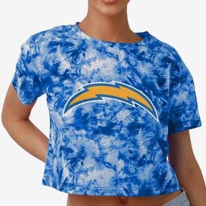 Blue Tie-Dye Short Sleeve Tee